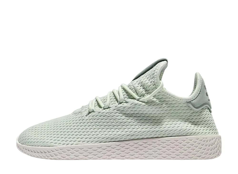 ファレル・ウィリアムス × アディダス オリジナルス テニスフー "リネングリーン/タクタイルグリーン"