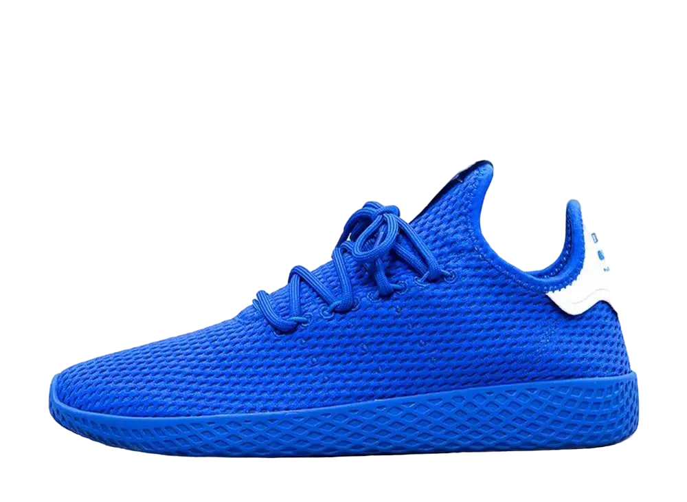 ファレル・ウィリアムス × アディダス オリジナルス テニスフー "ブルー/フットウェアホワイト"