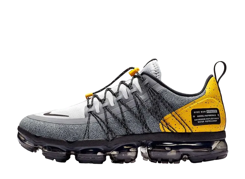 ナイキ エアヴェイパーマックス ラン ユーティリティ "ウルフグレー/ブラック/アマリロ"