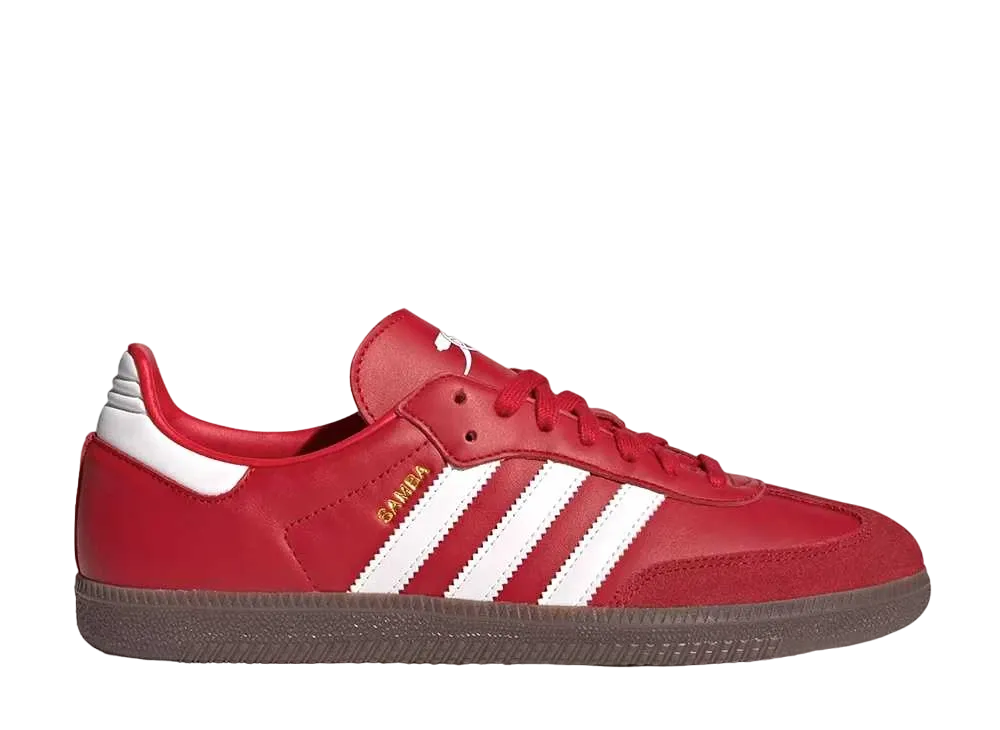 adidas Samba Team "Team Power Red/Cloud White/Gum"