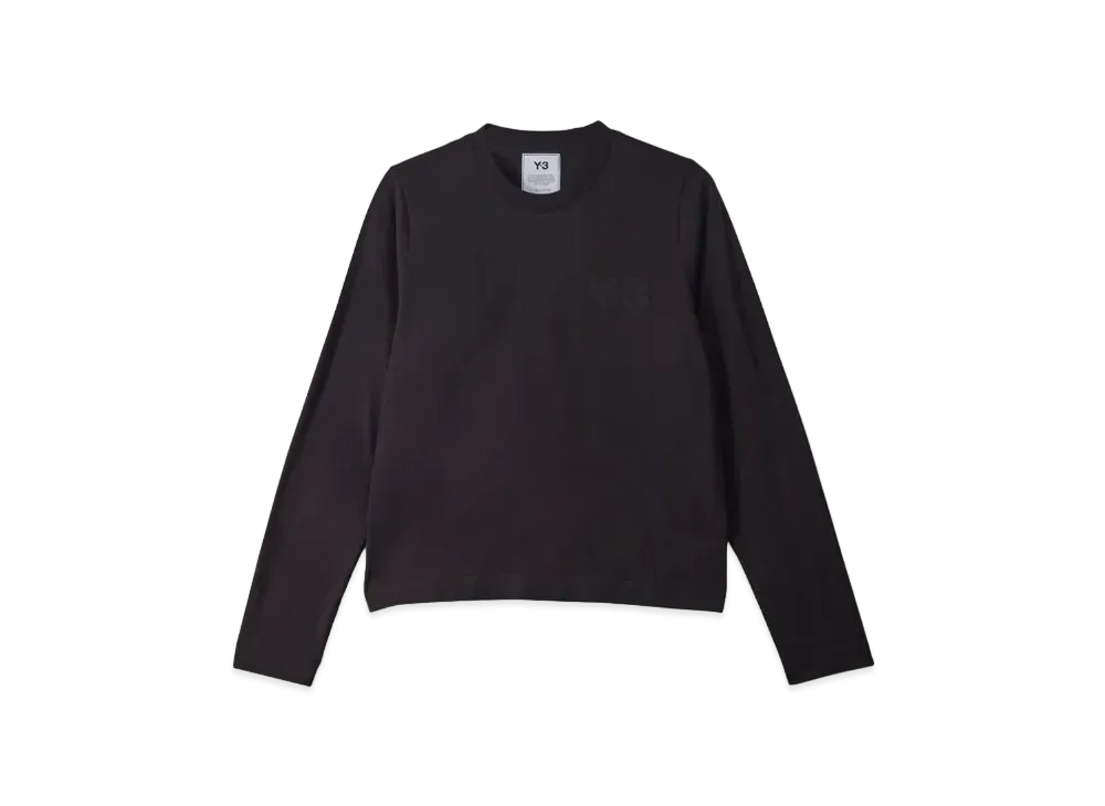 Y-3 W Classic Logo LS Tee "Black"