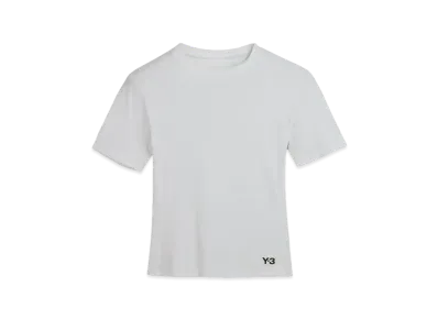Y-3 Fitted SS Tee "White"