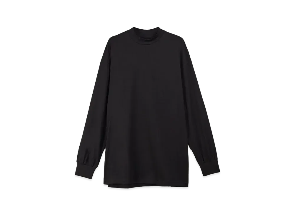 Y-3 Mock Neck Tee "Black"
