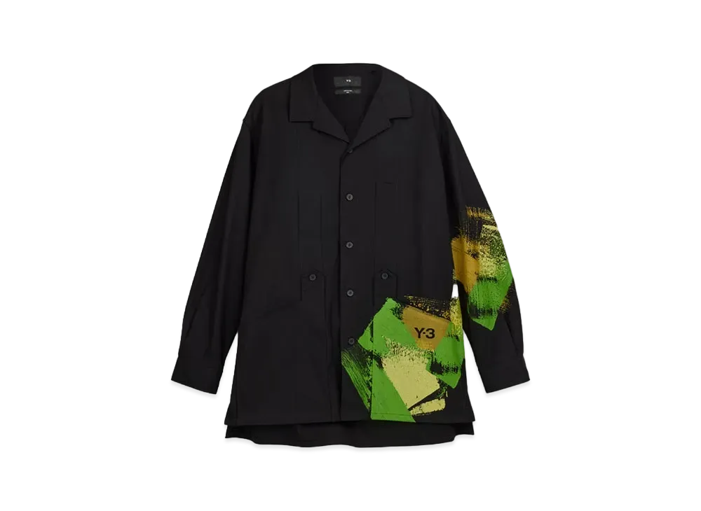 Y-3 GFX WRKWR Shirt "Black"