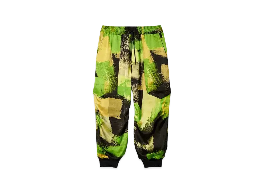 Y-3 TCH SLK CRG PNT "Black/Green"