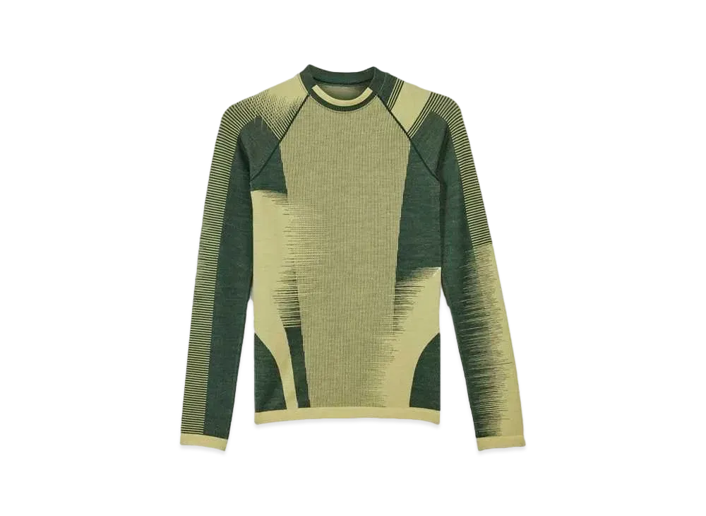 Y-3 W ENG LS Base "Yellow/Green"