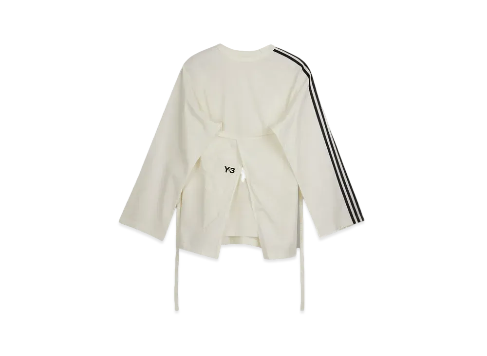 Y-3 LS Closure Tee "Off White"