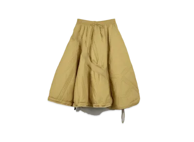 Y-3 Quilted Skirt "Yellow"