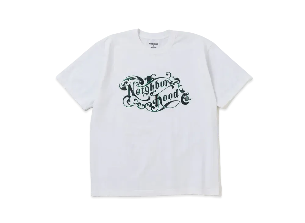 NEIGHBORHOOD NH . Tee SS-9 "White"