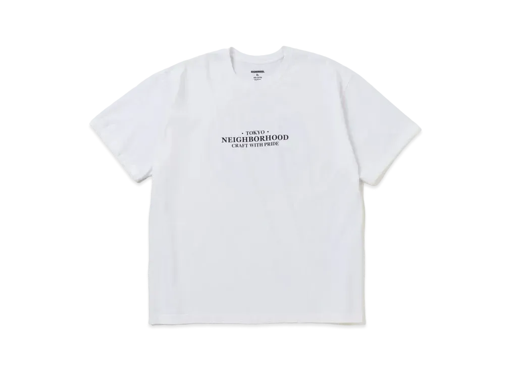 NEIGHBORHOOD NH . Tee SS-7 "White"