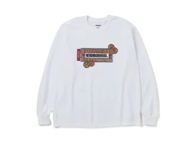 NEIGHBORHOOD NH . Tee LS-19 "White"