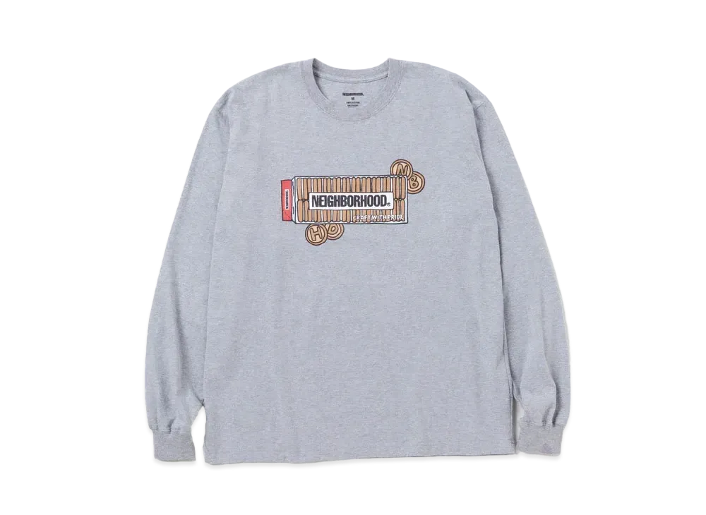 NEIGHBORHOOD NH . Tee LS-19 "Gray"