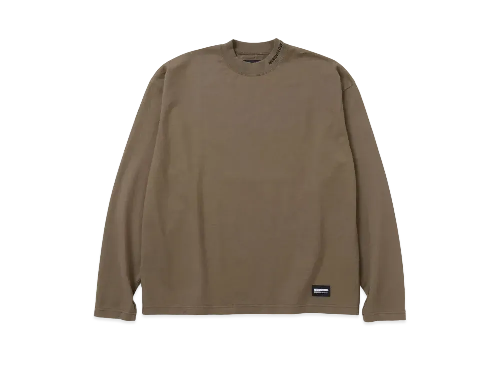 NEIGHBORHOOD Classic Mocneck LS "Olive Drab"