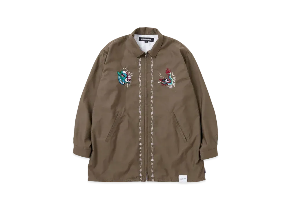 ネイバーフッド スーベニア シャツ LS "オリーブ ドラブ"