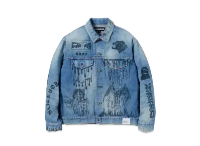 NEIGHBORHOOD Fade Denim Type-3 Jacket "Indigo"