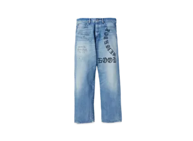 NEIGHBORHOOD Fade Denim Pants "Indigo"