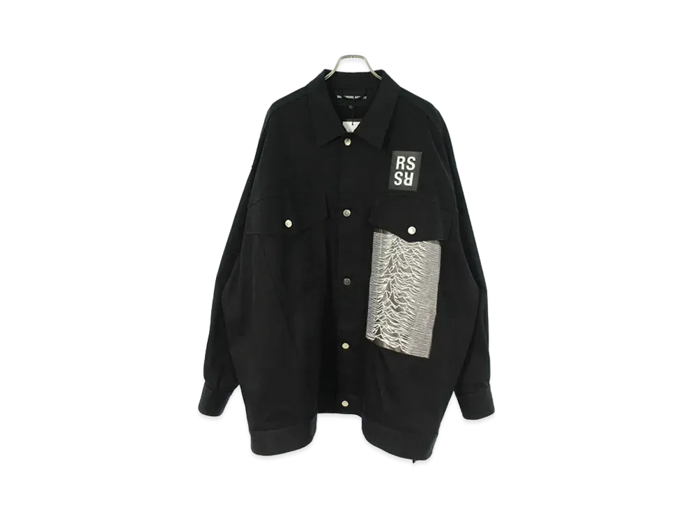 RAF SIMONS Joy Division Denim Jacket "Black"