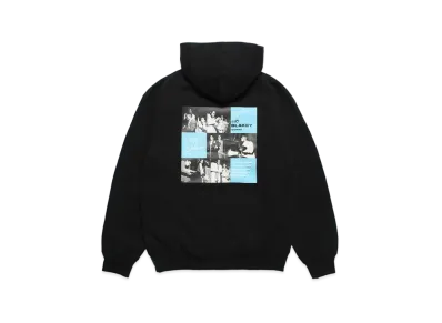 WACKO MARIA BLUE NOTE Middle Weight Pull Over Hooded Sweat Shirt Type-1 "Black"