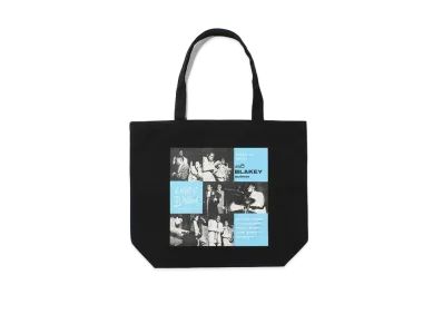 WACKO MARIA BLUE NOTE Tote Bag Type-1 "Black"