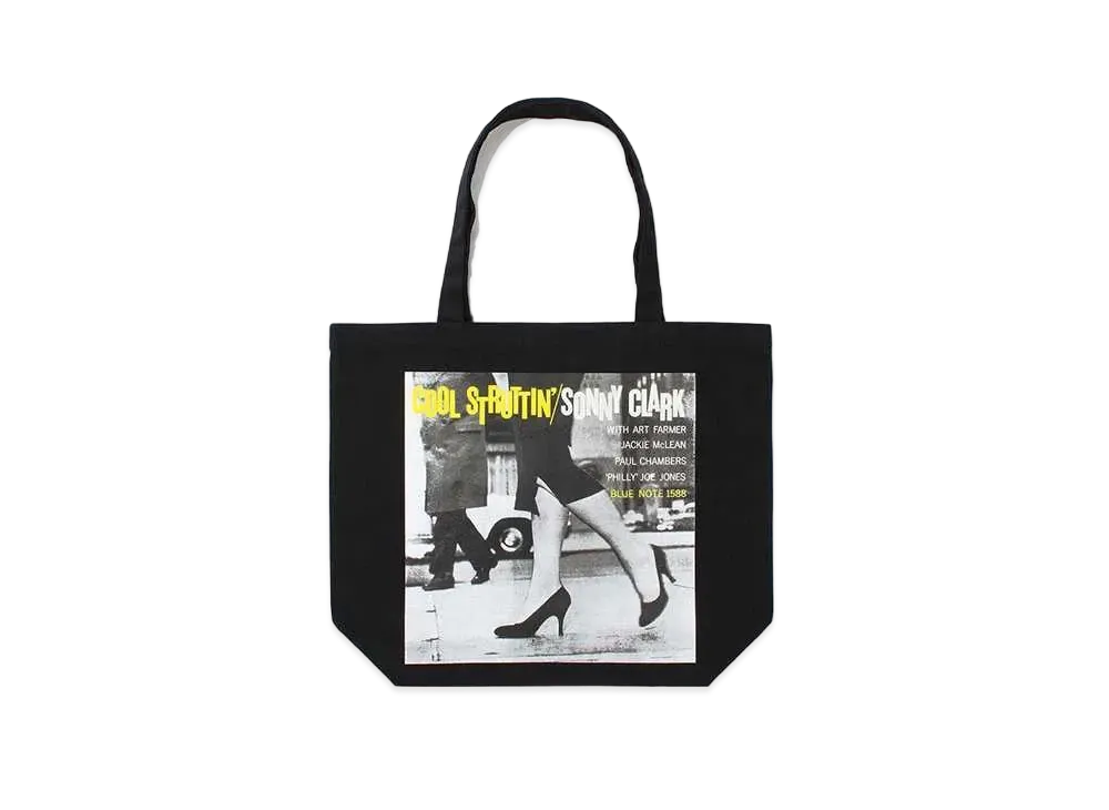 WACKO MARIA BLUE NOTE Tote Bag Type-2 "Black"