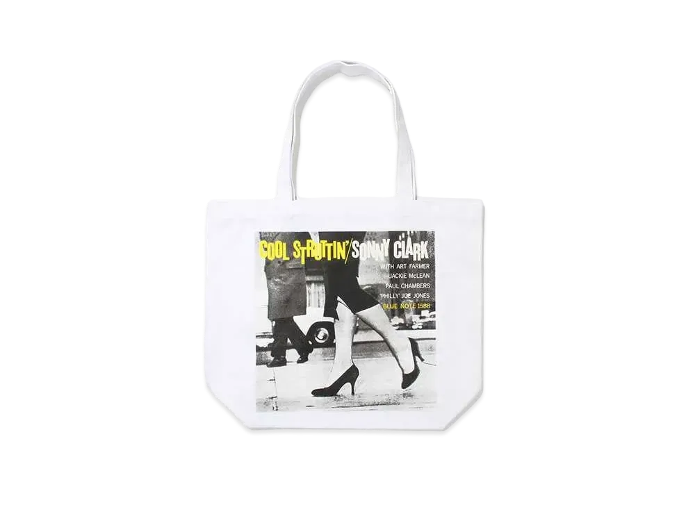 WACKO MARIA BLUE NOTE Tote Bag Type-2 "White"