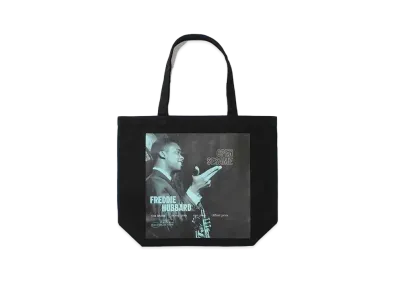 WACKO MARIA BLUE NOTE Tote Bag Type-3 "Black"