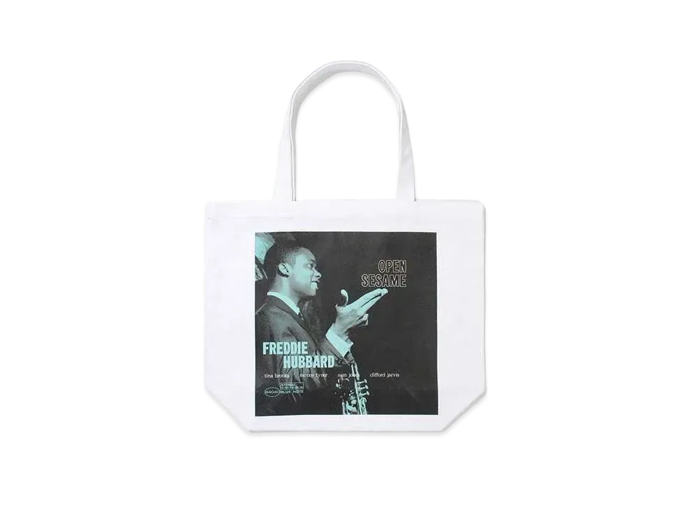WACKO MARIA BLUE NOTE Tote Bag Type-3 "White"