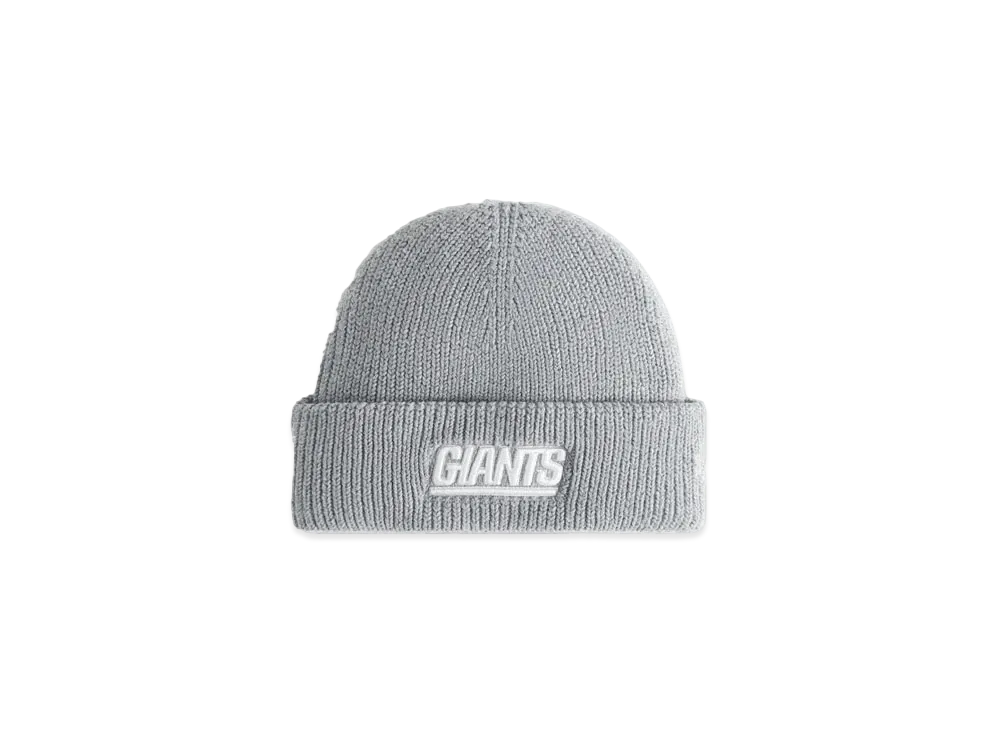 Kith x the NFL: Giants Mia Beanie "Light Heather Grey"