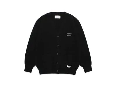 WACKO MARIA Classic Knit Cardigan "Black"