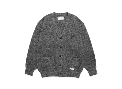 WACKO MARIA Classic Knit Cardigan "Gray"