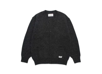 WACKO MARIA Classic Knit Cardigan "Charcoal"