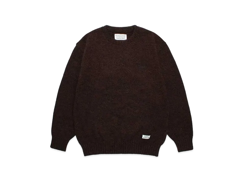 WACKO MARIA Classic Knit Sweater "Brown"