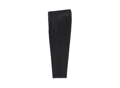 WACKO MARIA DORMEUIL Glitter Pleated Trousers Type-2 "Black"