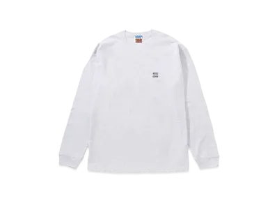 CITY COUNTRY CITY EMBROIDERED LOGO COTTON L/S T-SHIRT "AH GRAY"