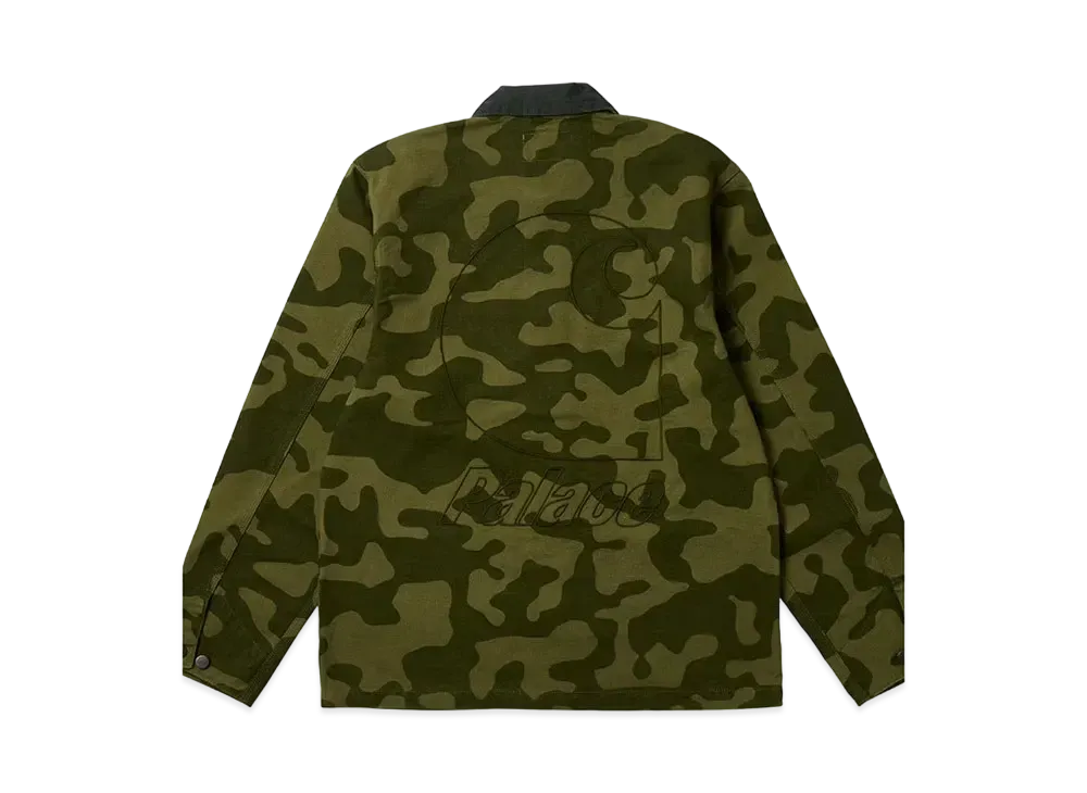 ジャケット・アウター PALACE CARHARTT WIP MICHIGAN COAT CAMO Palace x Carhartt WIP Michigan Coat Dollar Green Camo Men's