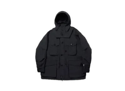 DAIWA PIER39 Gore-Tex Windstopper Tech Mil Canadian Down Parka "Black"