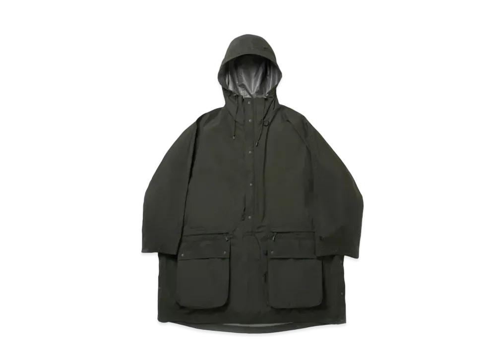 DAIWA PIER39 Gore-Tex Windstopper Tech Rain Poncho "Dark Olive"