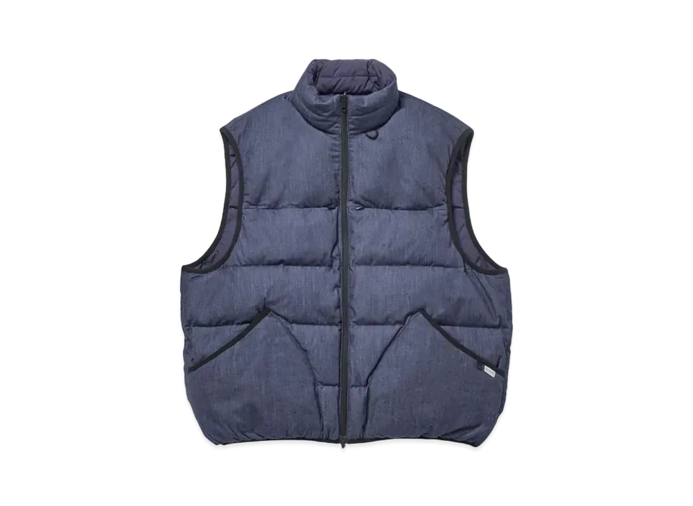 DAIWA PIER39 Tech Yosemite Down Vest Denim "Indigo"