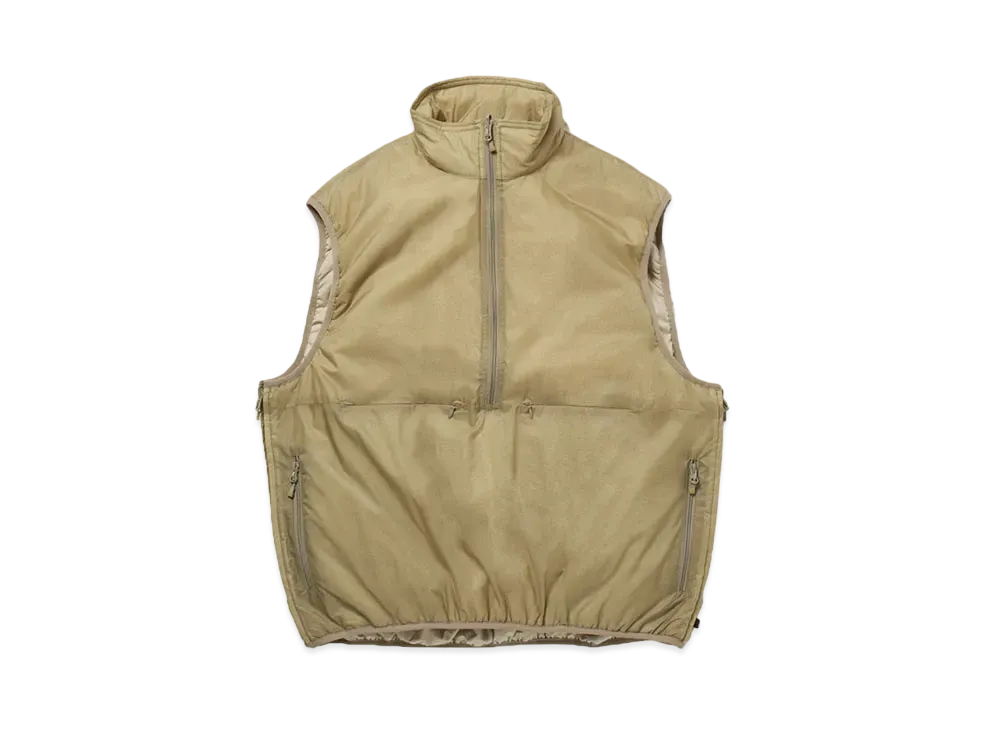 DAIWA PIER39 Tech Reversible Pullover Puff Vest "Beige"