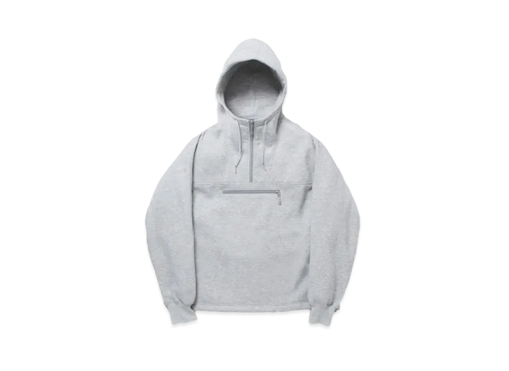 DAIWA PIER39 Tech Sweat Anorak Parka "Heather Gray"