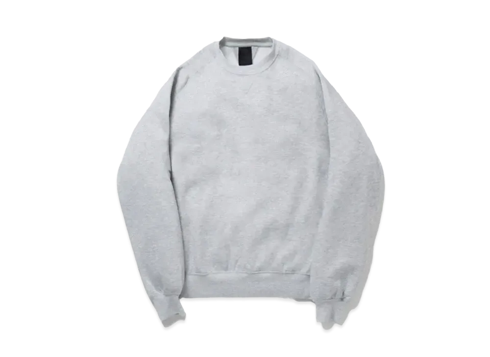 DAIWA PIER39 Tech Sweat Crew Freedom Sleeve "Heather Gray"