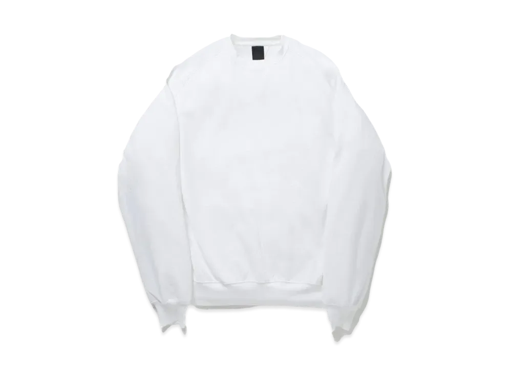 DAIWA PIER39 Tech Sweat Crew Freedom Sleeve "White"