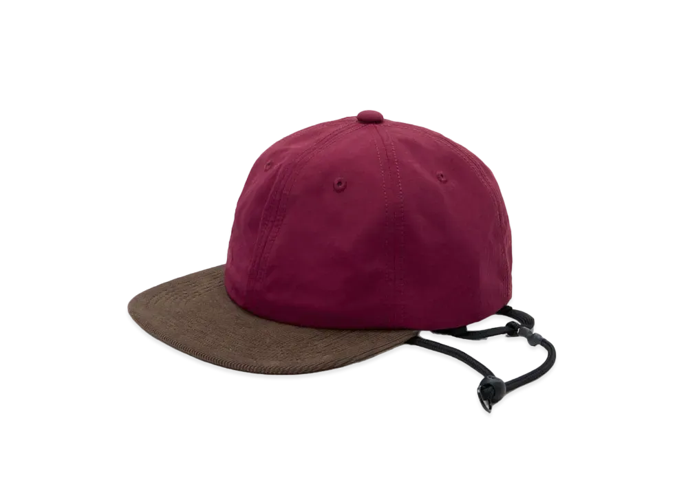 DAIWA PIER39 Tech 6Panel Cap 2Tone "Burgundy"
