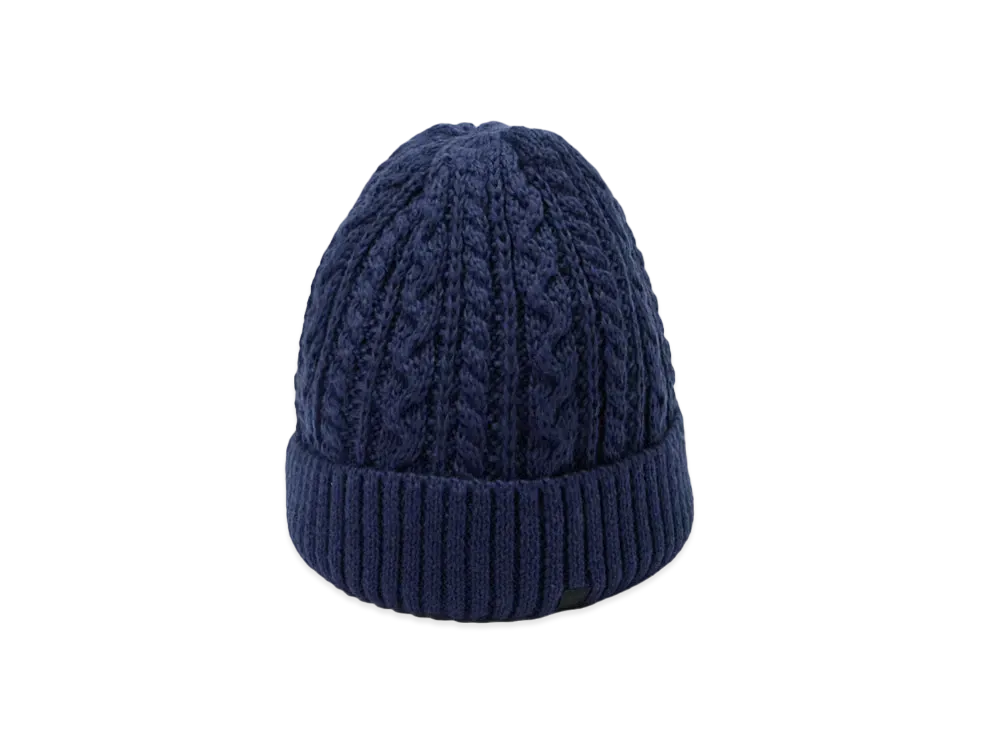 DAIWA PIER39 Tech Cable Watch Cap "Navy"