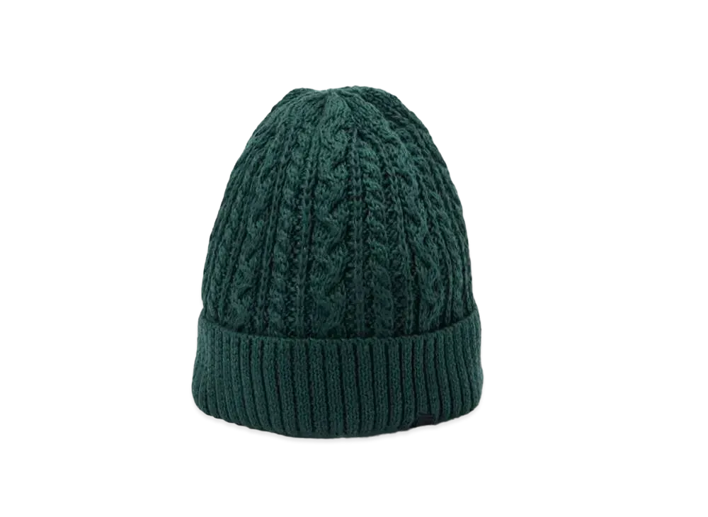 DAIWA PIER39 Tech Cable Watch Cap "Dark Green"