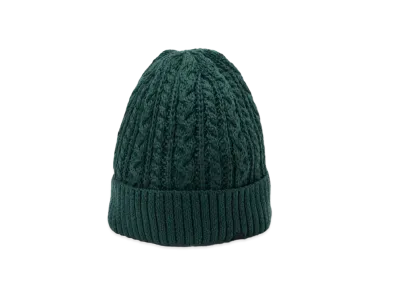 DAIWA PIER39 Tech Cable Watch Cap "Dark Green"