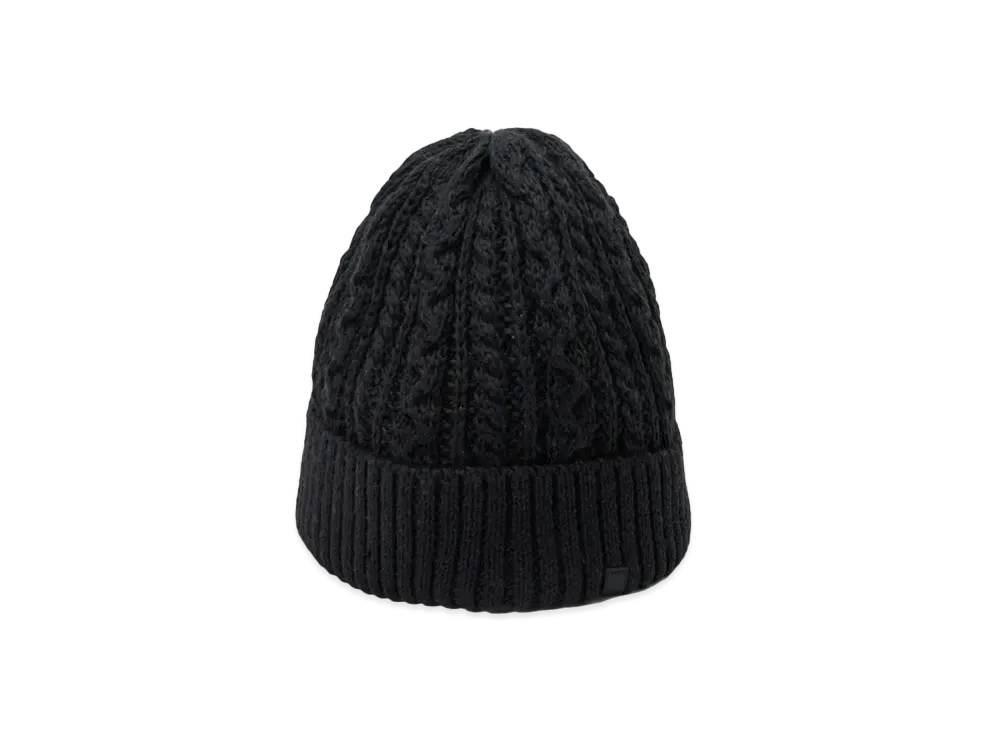 DAIWA PIER39 Tech Cable Watch Cap "Black"