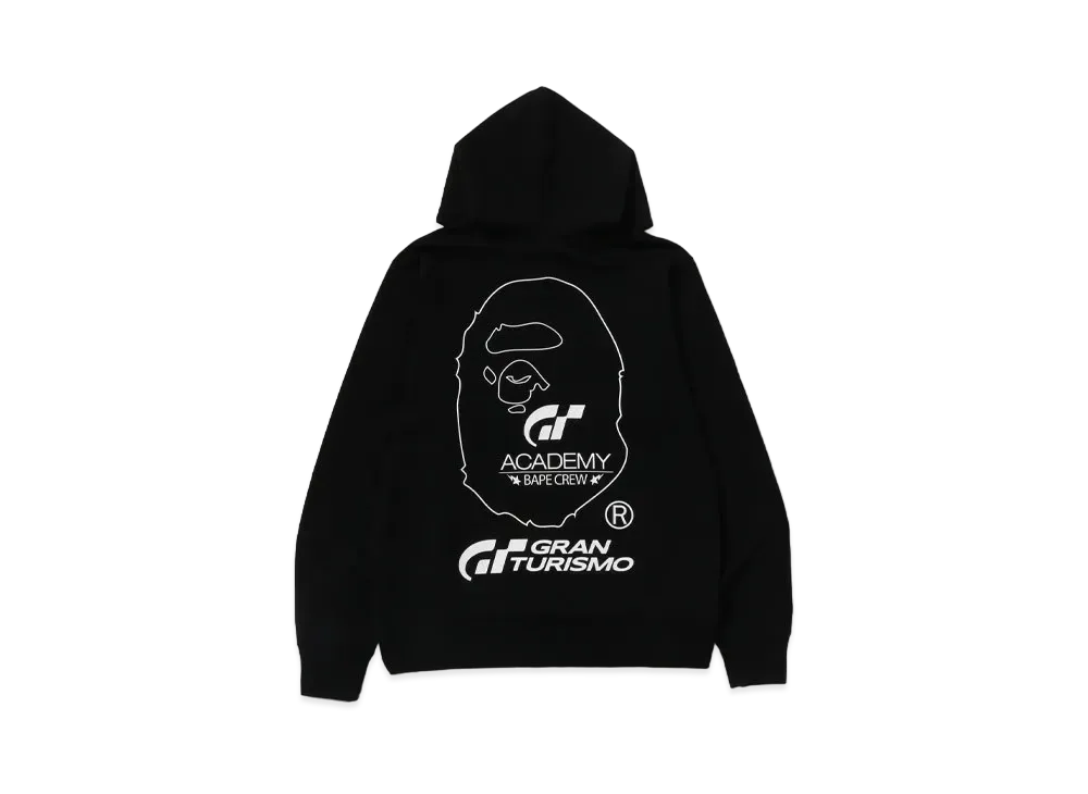 A BATHING APE x GRAN TURISMO Pullover Hoodie "Black"