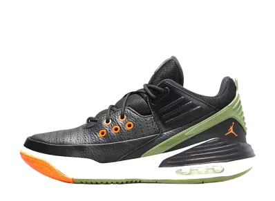 Nike Jordan Max Aura 5 "Black/Bright Mandarin/Sail/Sky J Light Olive"