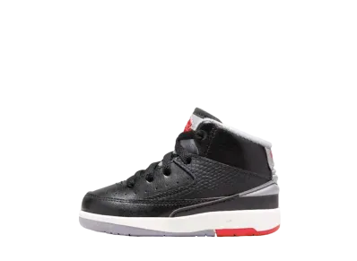 Nike TD Air Jordan 2 Retro "Black Cement"
